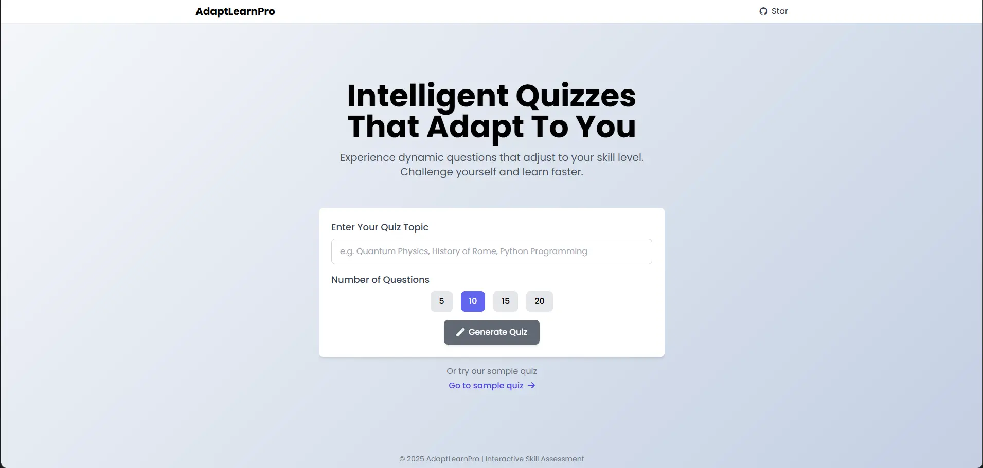 AdaptLearnPro Project
