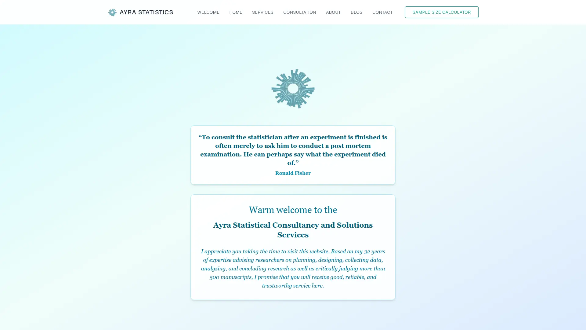 Ayra Statistical Consultancy